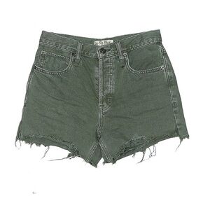 We The Free Olive Jean Shorts